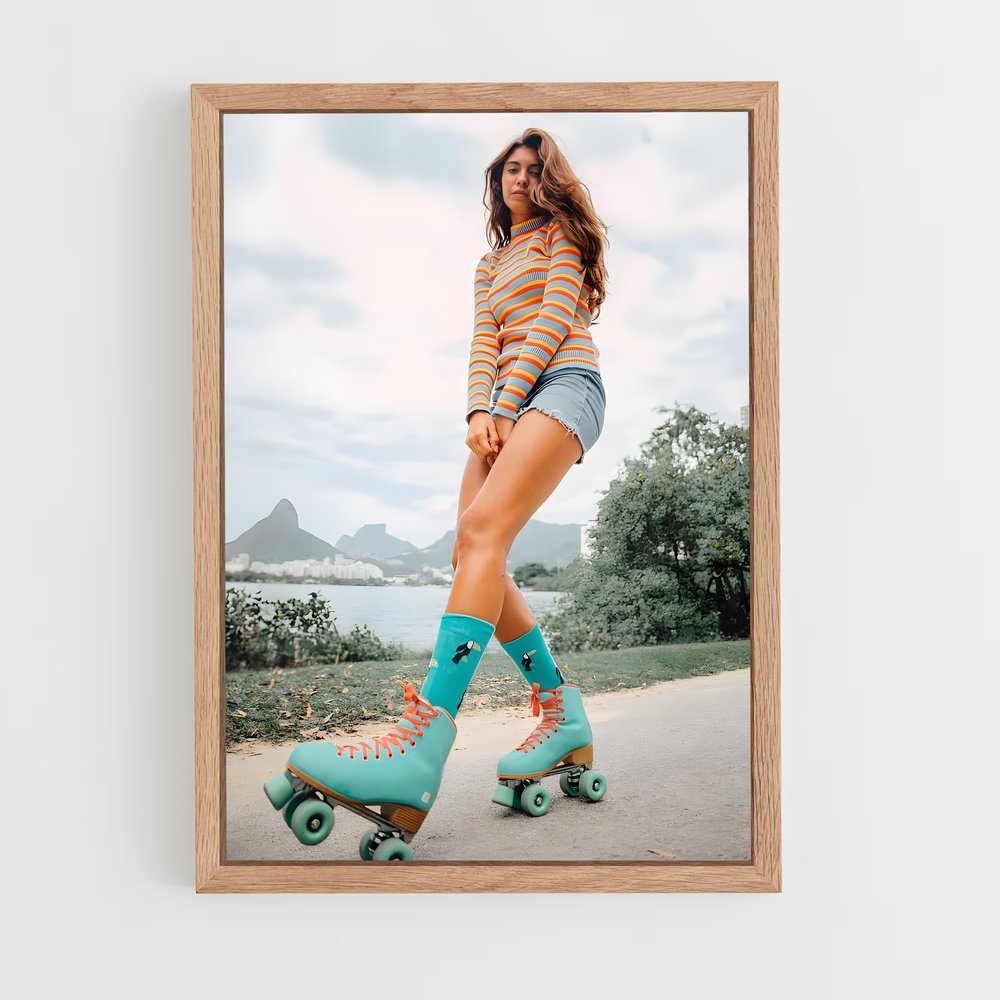Poster Usa roller (vue 4)